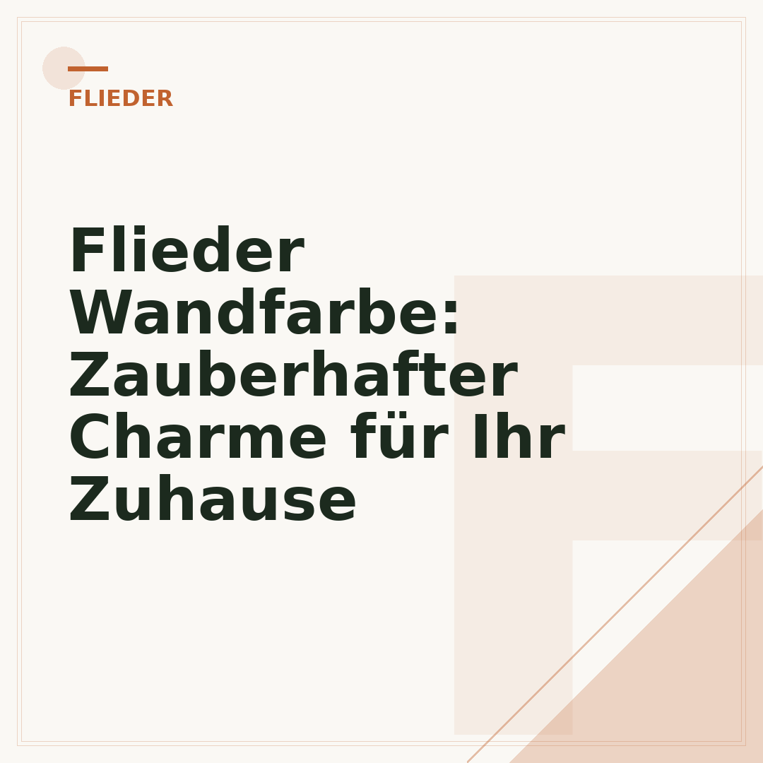Flieder Wandfarbe: Zauberhafter Charme für Ihr Zuhause
