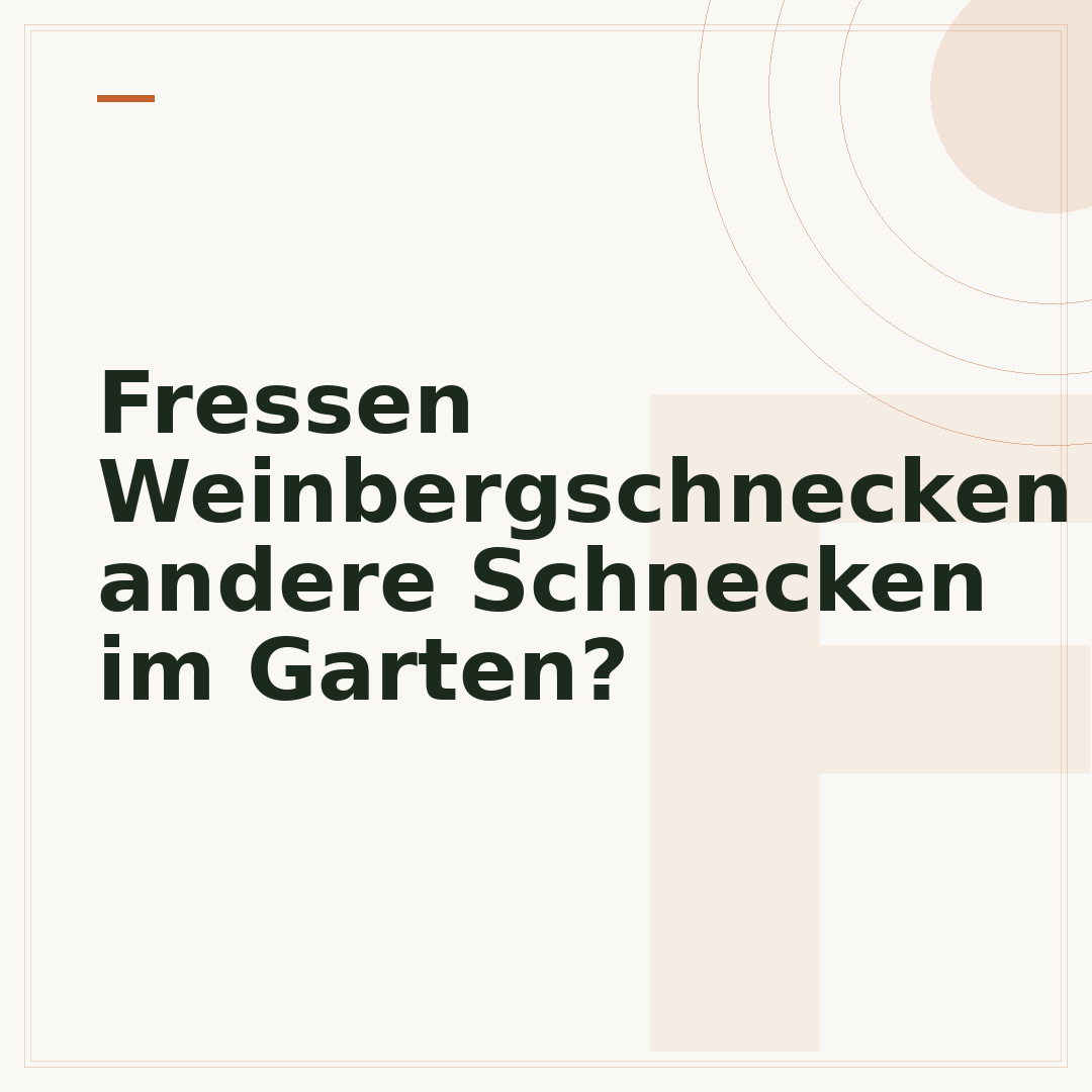 Fressen Weinbergschnecken andere Schnecken im Garten?
