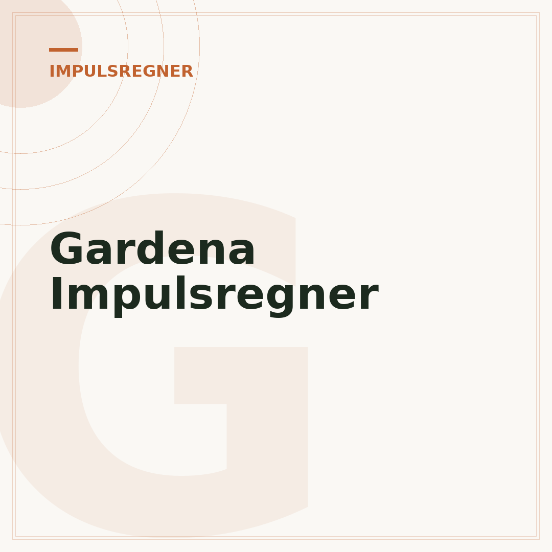 Gardena Impulsregner