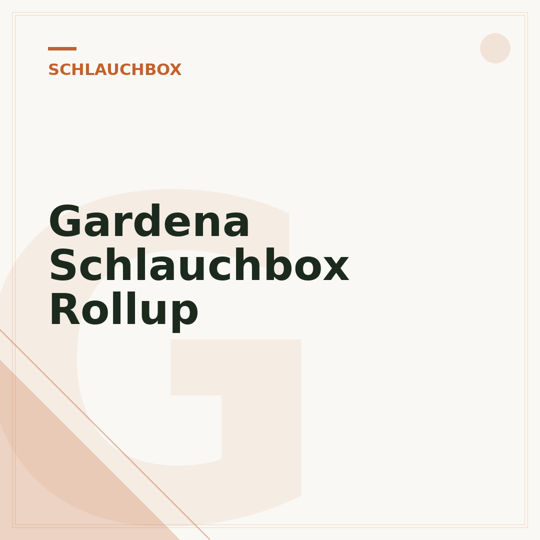 Gardena Schlauchbox Rollup