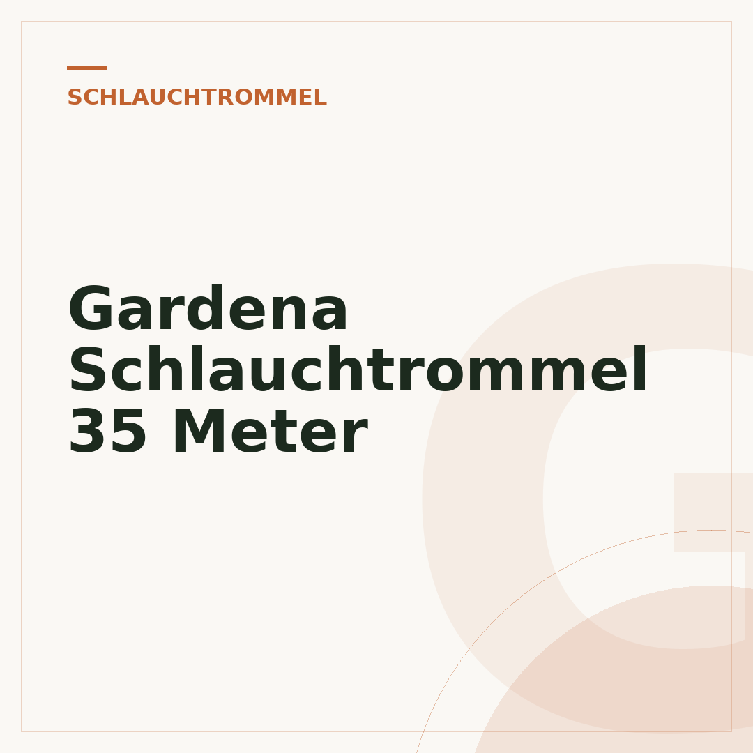 Gardena Schlauchtrommel 35 Meter