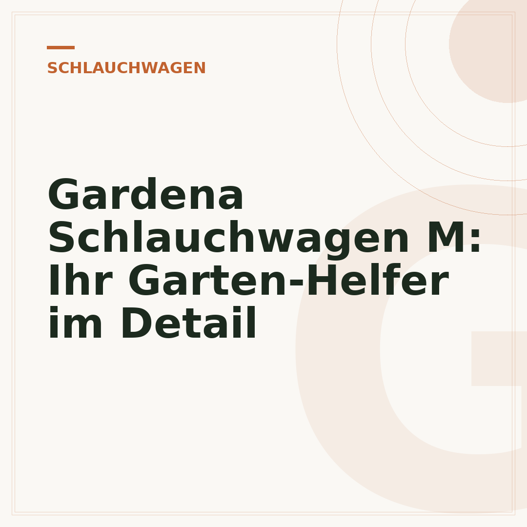 Gardena Schlauchwagen M: Ihr Garten-Helfer im Detail