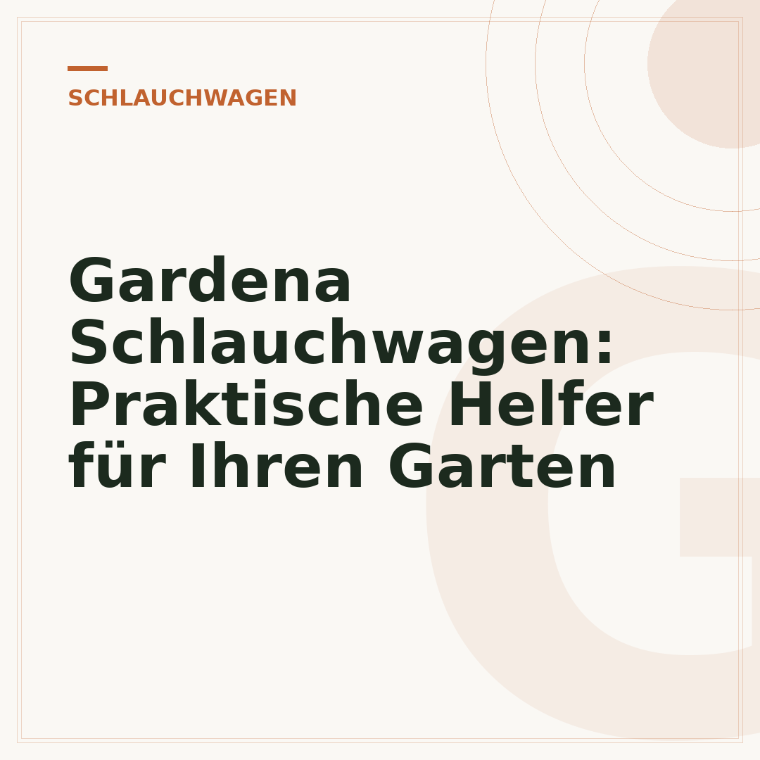 Gardena Schlauchwagen: Praktische Helfer für Ihren Garten