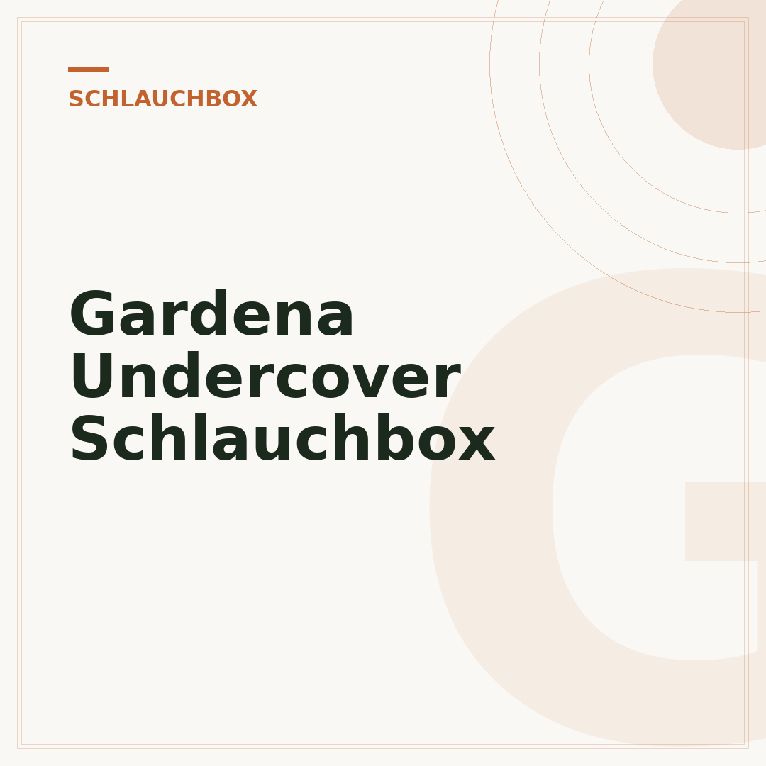 Gardena Undercover Schlauchbox
