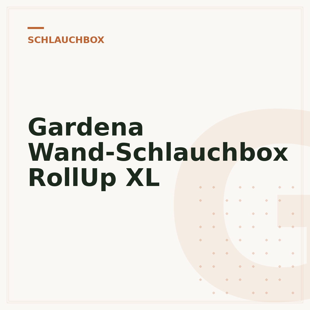 Gardena Wand-Schlauchbox RollUp XL