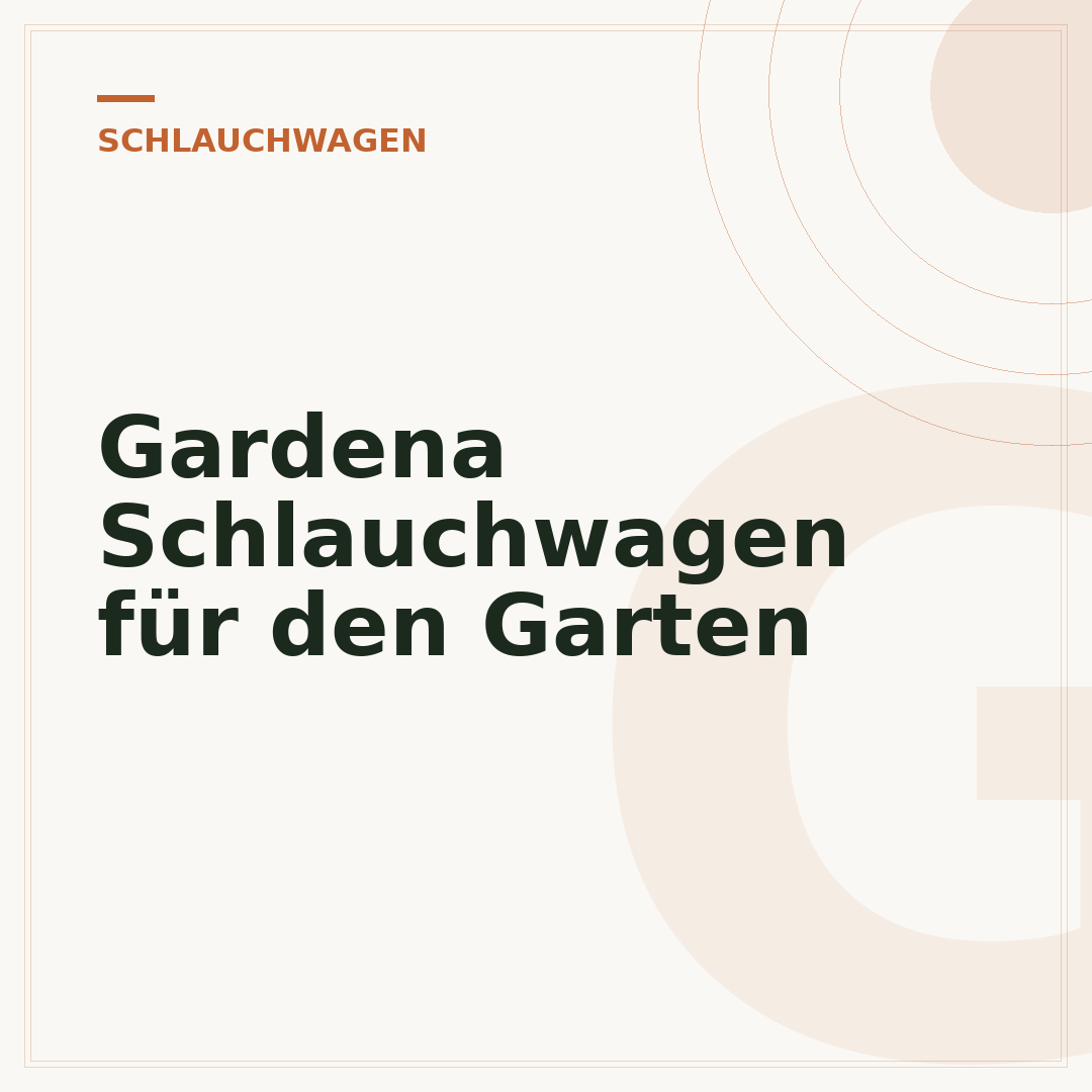 Gardena Schlauchwagen für den Garten