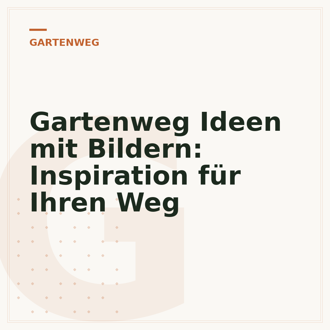 Gartenweg Ideen mit Bildern: Inspiration für Ihren Weg