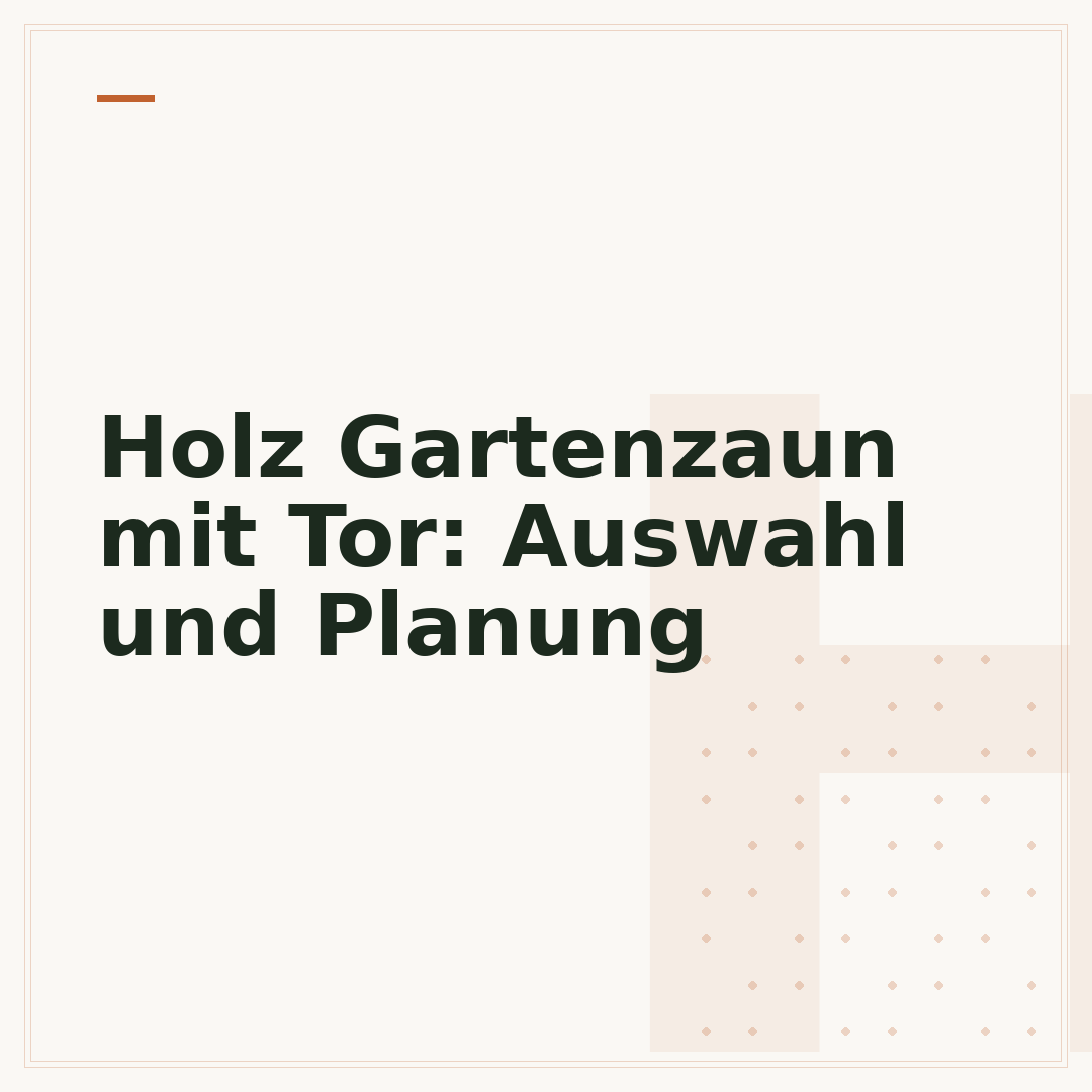 Holz Gartenzaun mit Tor: Auswahl und Planung
