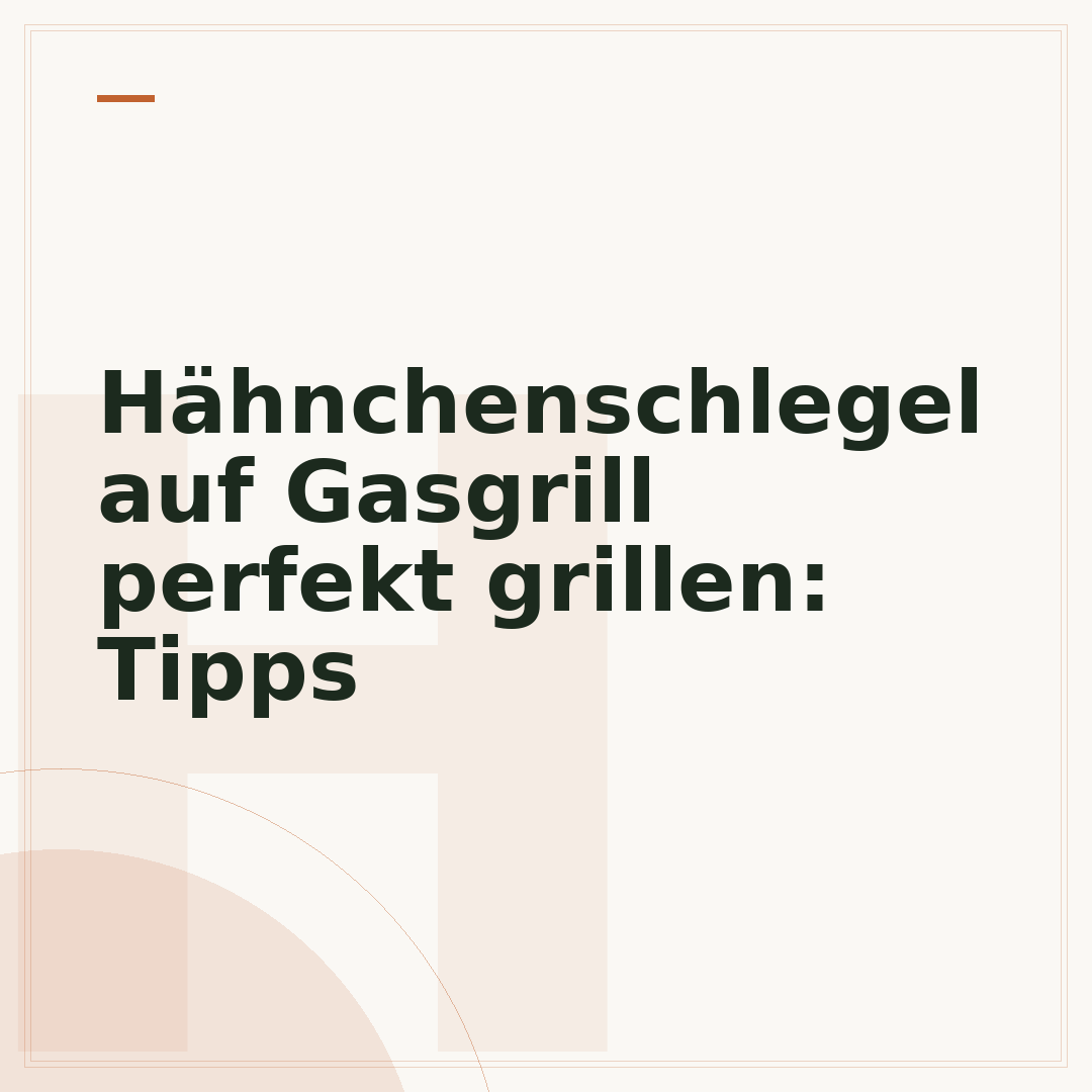 Hähnchenschlegel auf Gasgrill perfekt grillen: Tipps