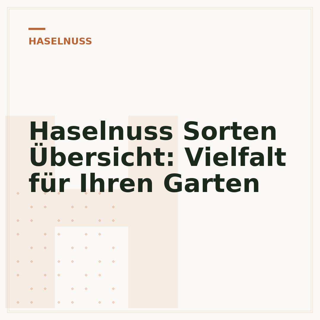 Haselnuss Sorten Übersicht: Vielfalt für Ihren Garten