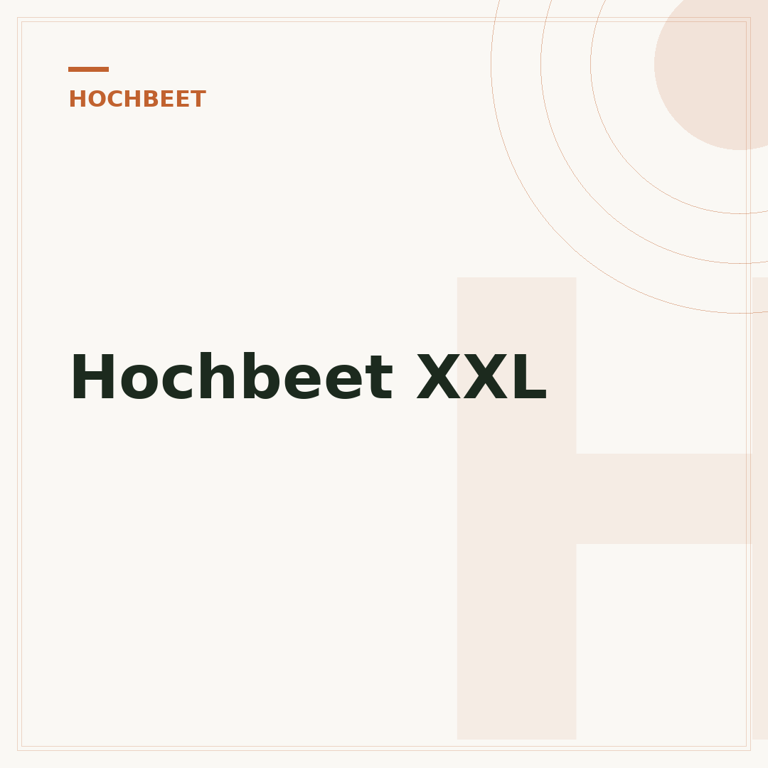 Hochbeet XXL