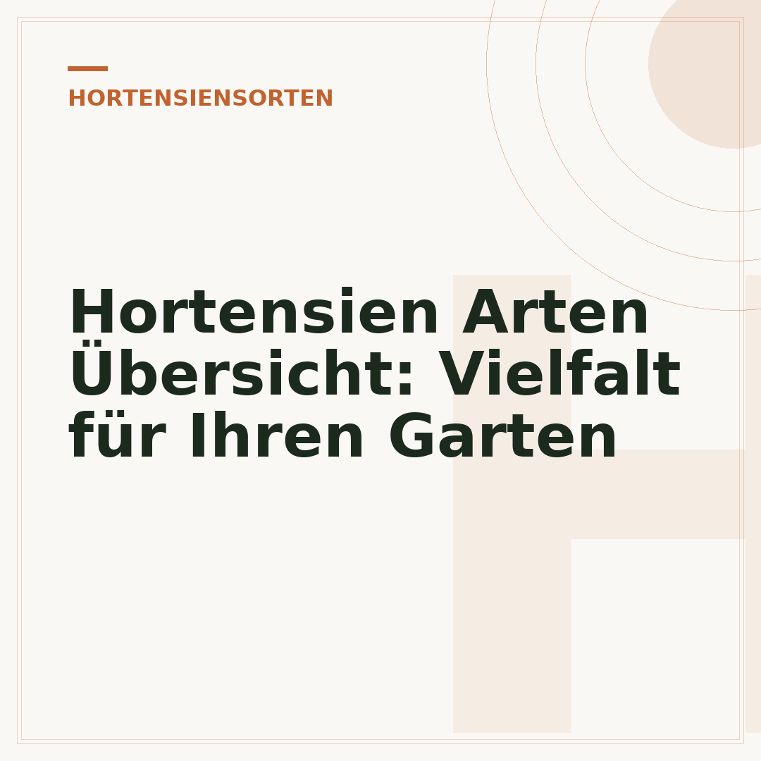 Hortensien Arten Übersicht: Vielfalt für Ihren Garten