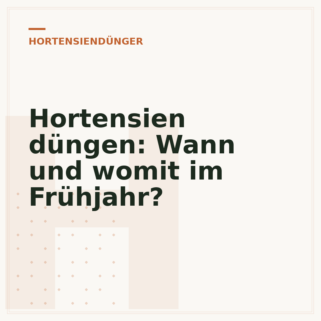 Hortensien düngen: Wann und womit im Frühjahr?