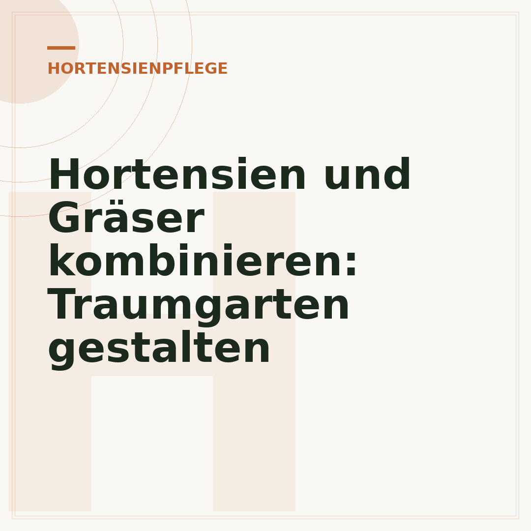 Hortensien und Gräser kombinieren: Traumgarten gestalten