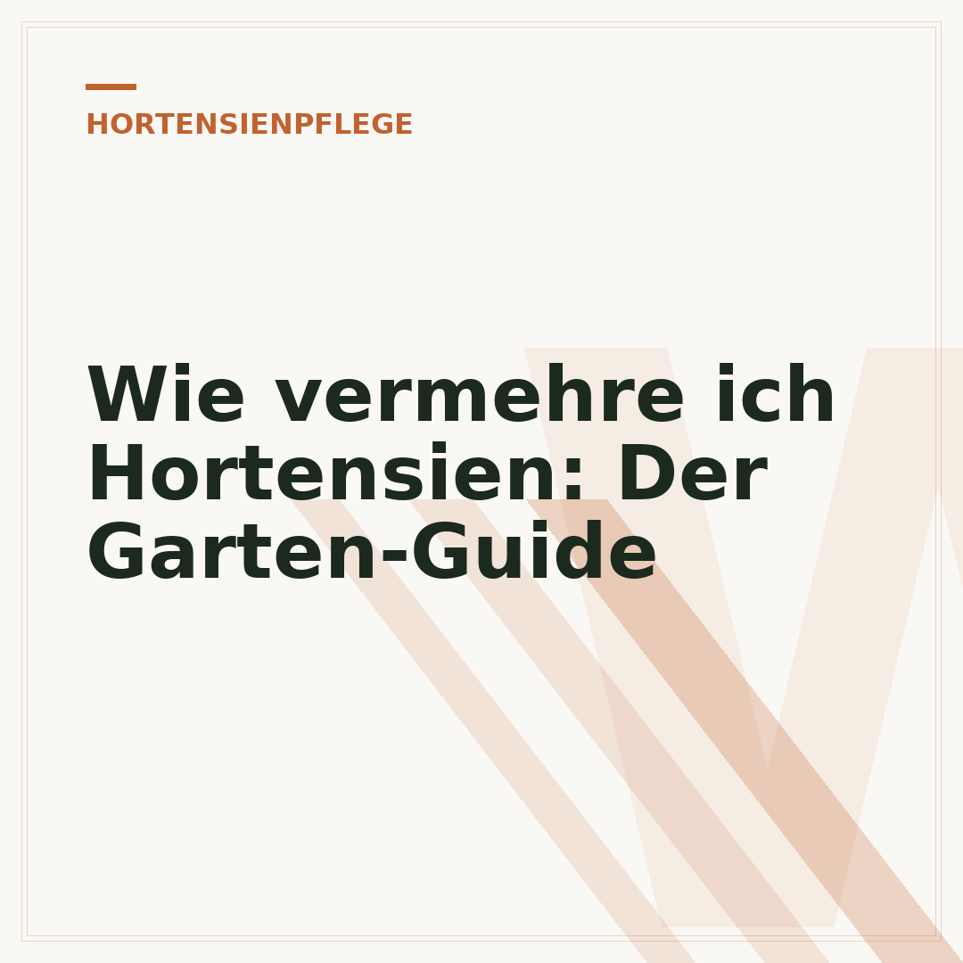Wie vermehre ich Hortensien: Der Garten-Guide