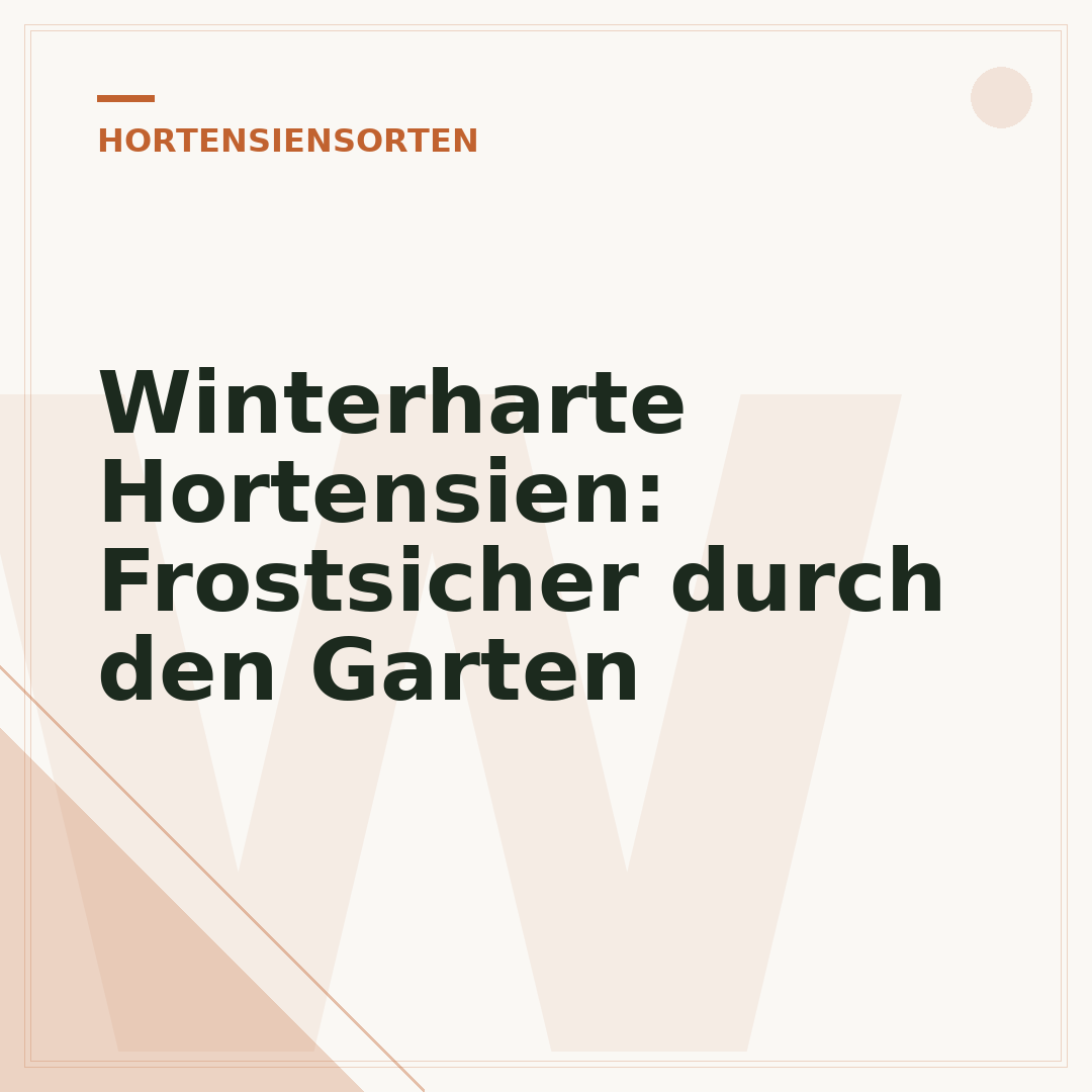 Winterharte Hortensien: Frostsicher durch den Garten