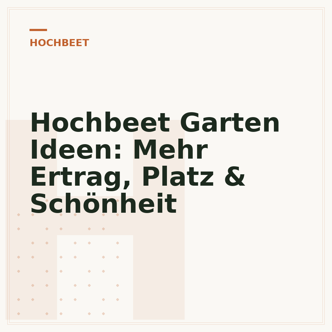 Hochbeet Garten Ideen: Mehr Ertrag, Platz & Schönheit
