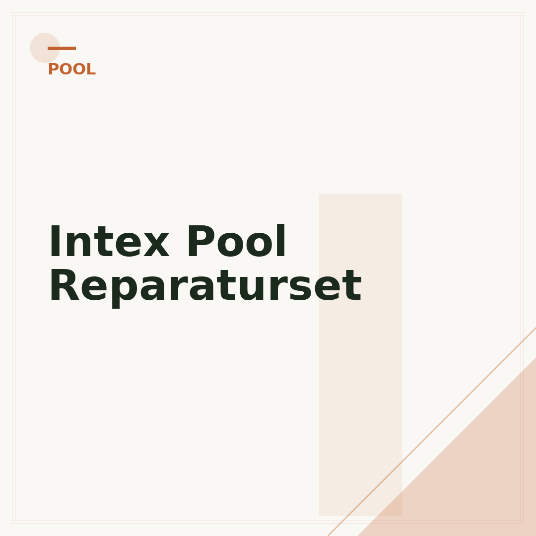 Intex Pool Reparaturset