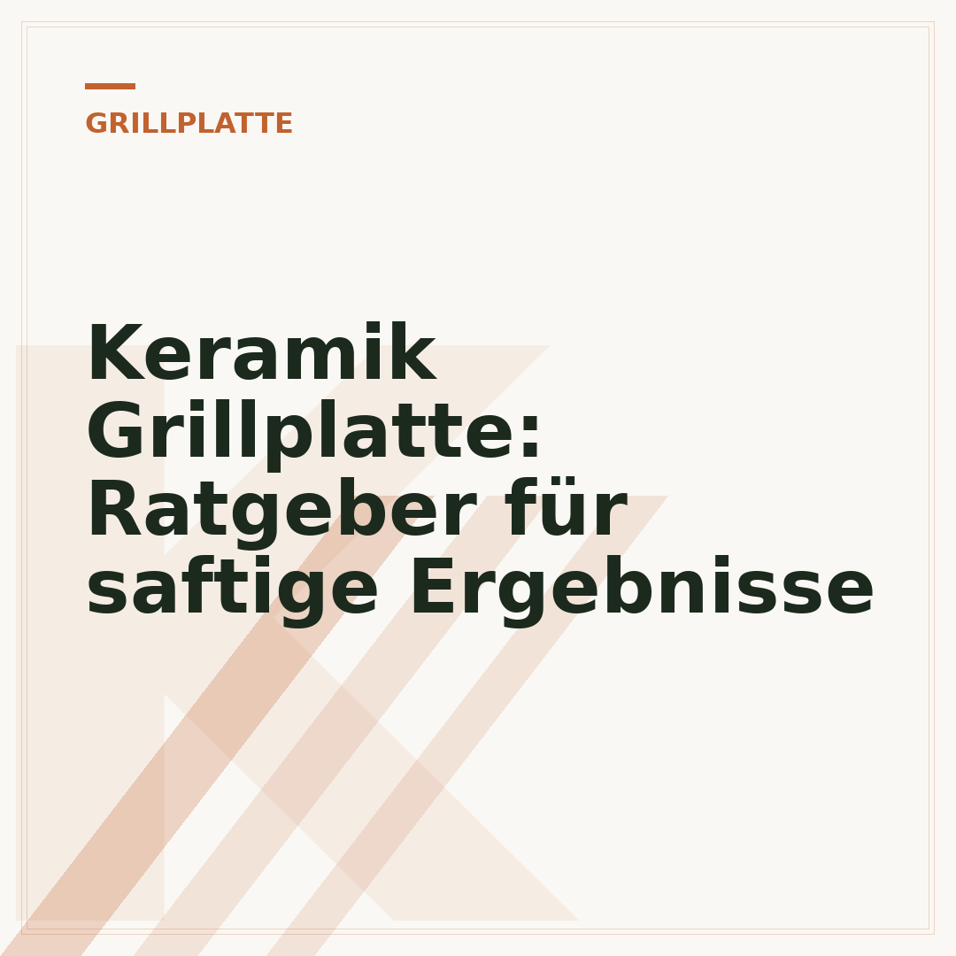 Keramik Grillplatte: Ratgeber für saftige Ergebnisse