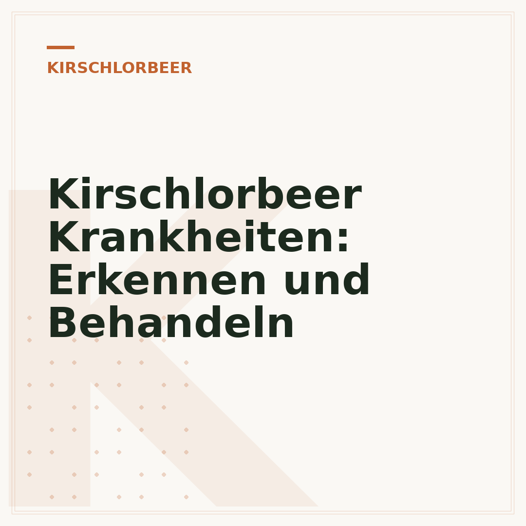 Kirschlorbeer Krankheiten: Erkennen und Behandeln