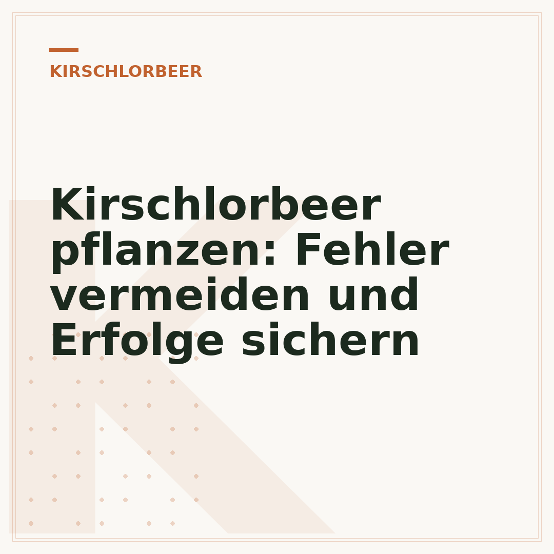 Kirschlorbeer pflanzen: Fehler vermeiden und Erfolge sichern