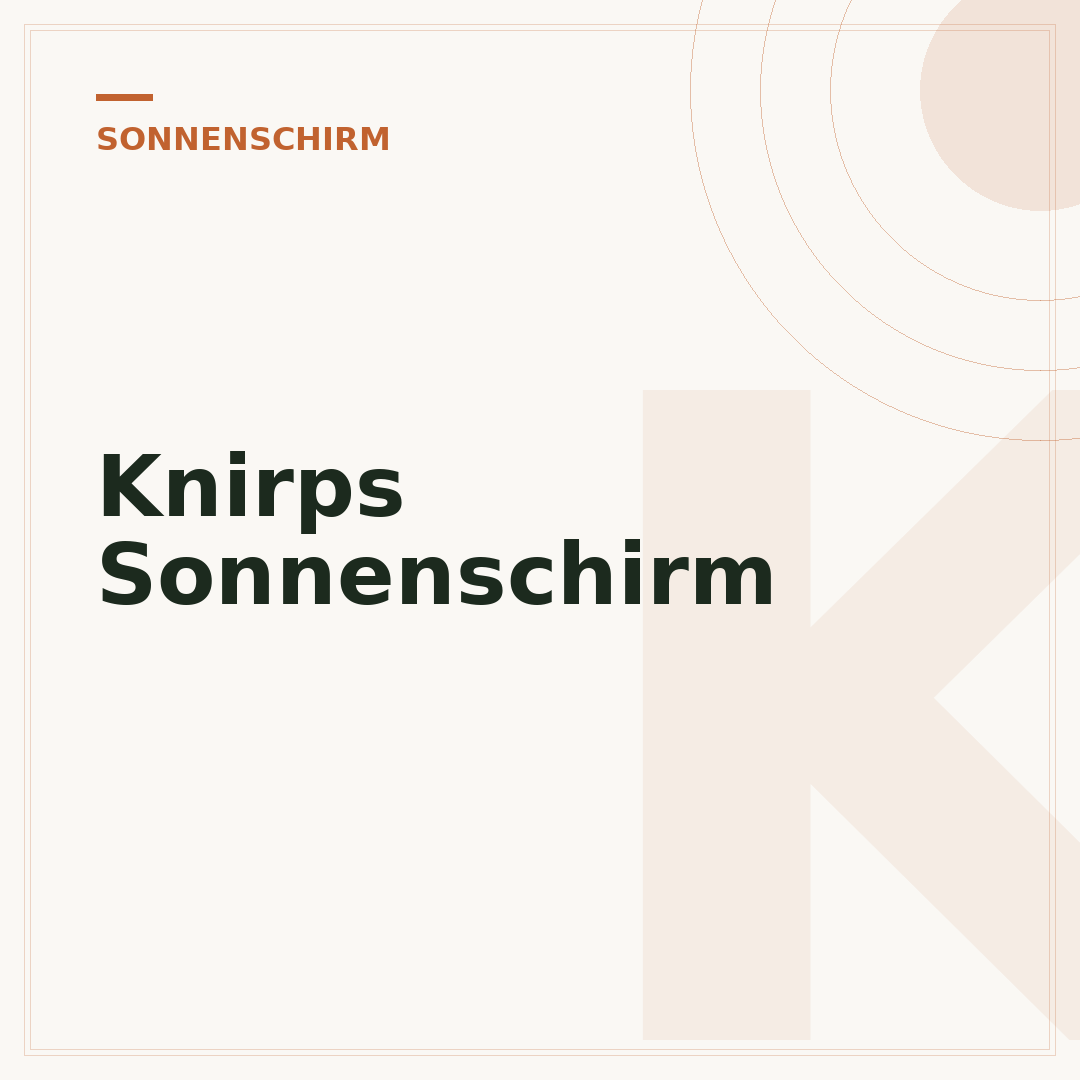 Knirps Sonnenschirm