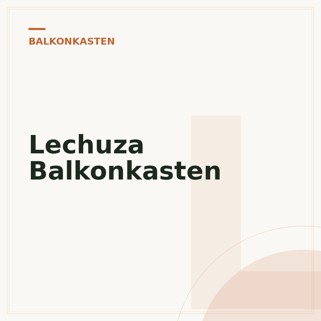 Lechuza Balkonkasten