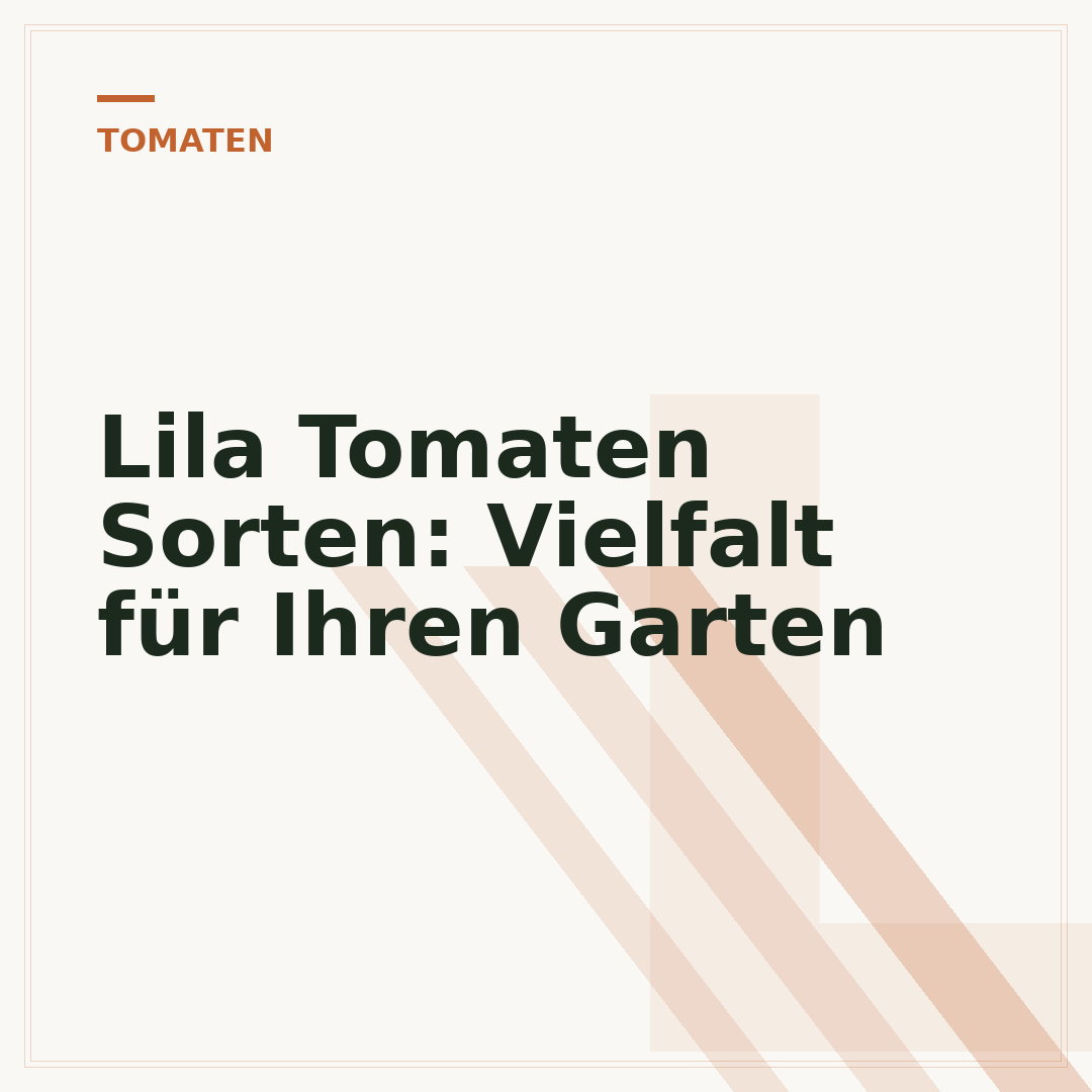 Lila Tomaten Sorten: Vielfalt für Ihren Garten