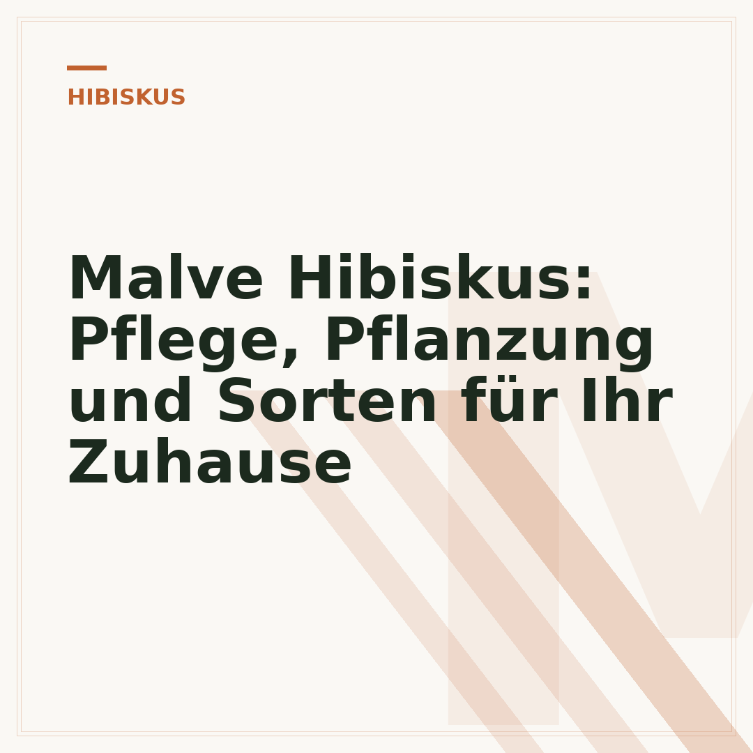Malve Hibiskus: Pflege, Pflanzung und Sorten für Ihr Zuhause