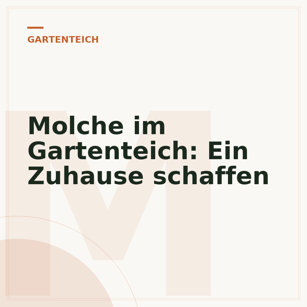 Molche im Gartenteich: Ein Zuhause schaffen