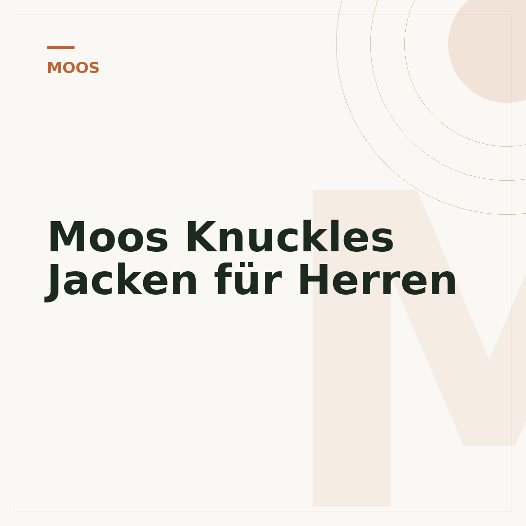 Moos Knuckles Jacken für Herren