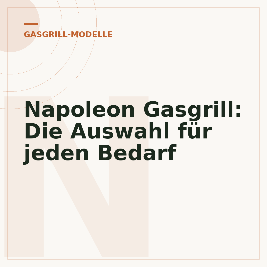 Napoleon Gasgrill: Die Auswahl für jeden Bedarf
