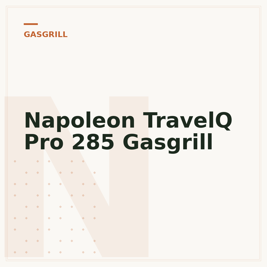 Napoleon TravelQ Pro 285 Gasgrill