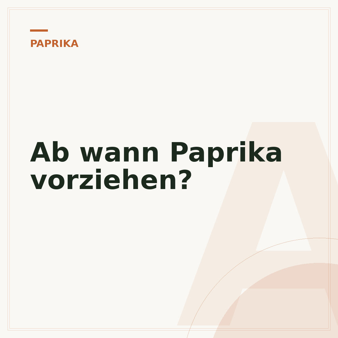 Ab wann Paprika vorziehen?