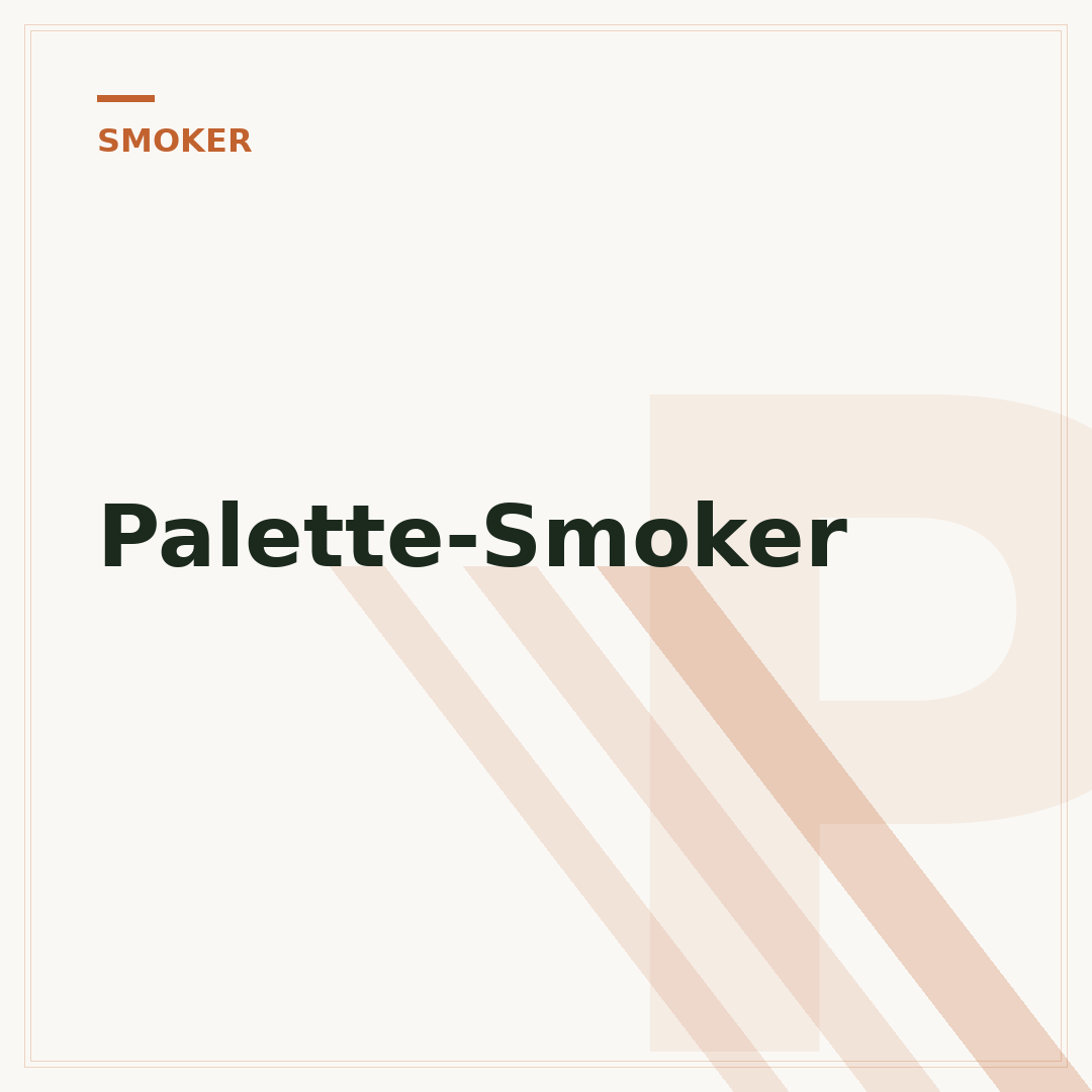 Palette-Smoker