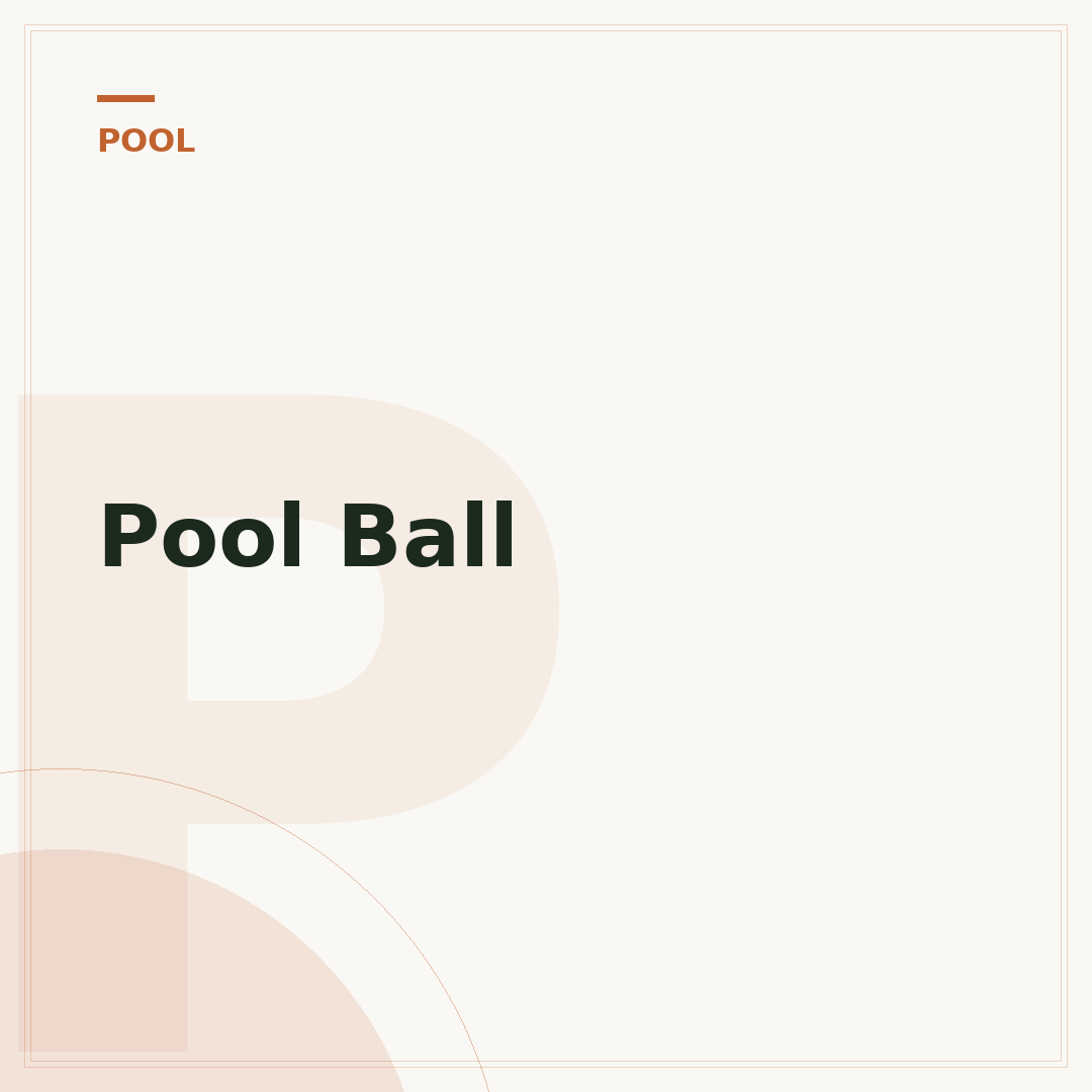 Pool Ball