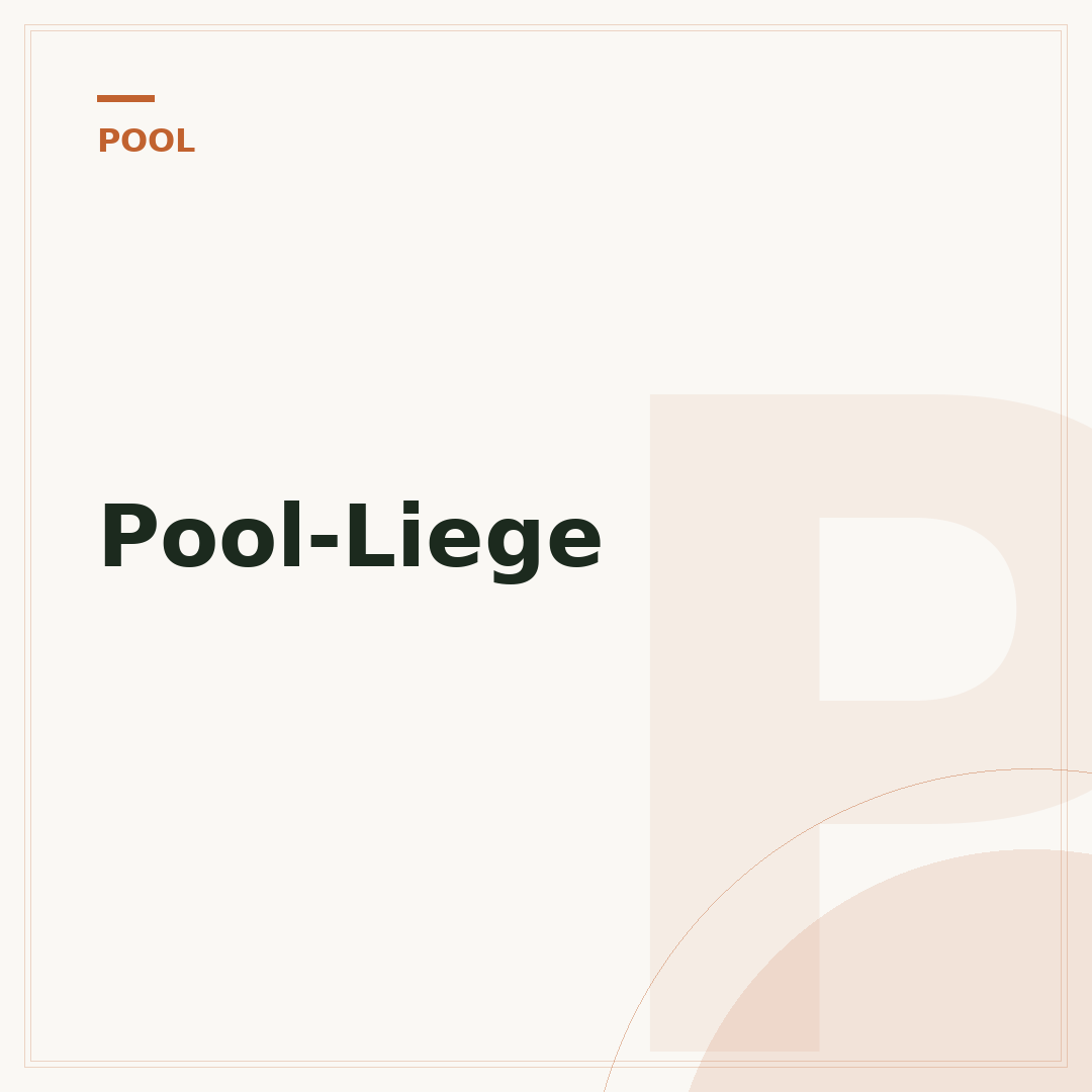 Pool-Liege