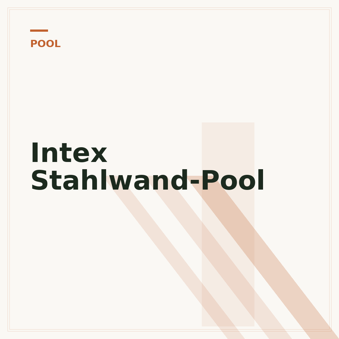 Intex Stahlwand-Pool