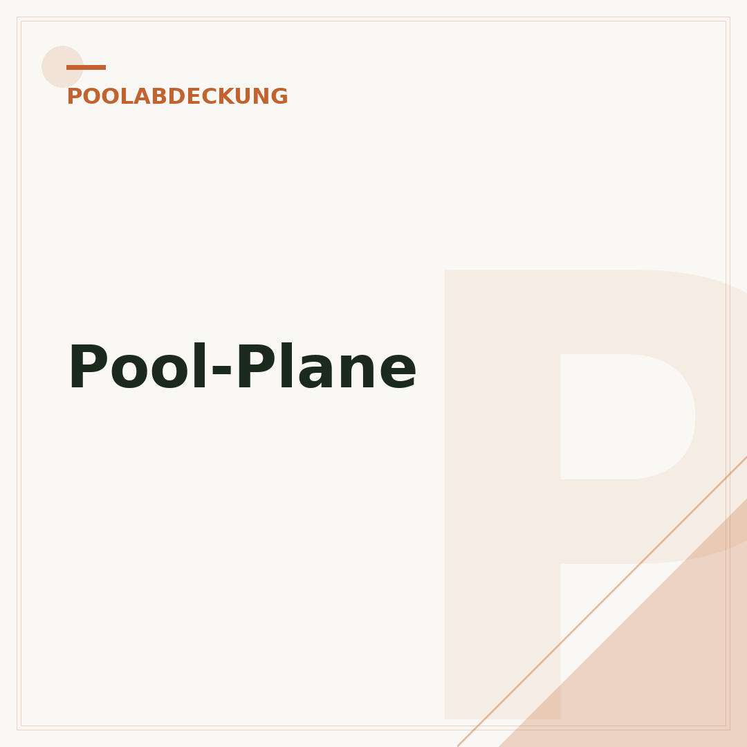 Pool-Plane