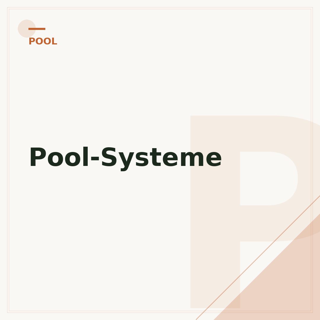 Pool-Systeme