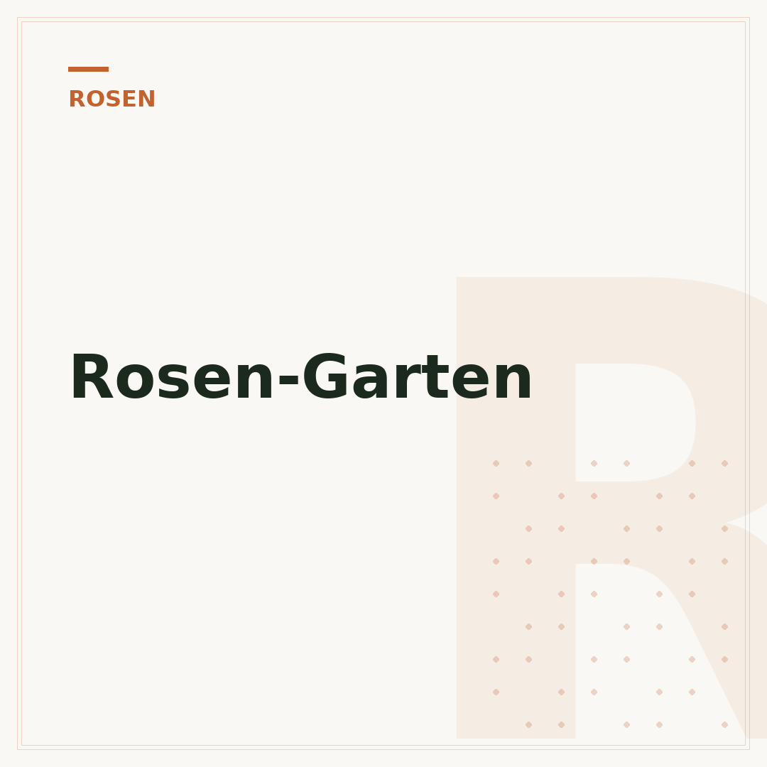 Rosen-Garten