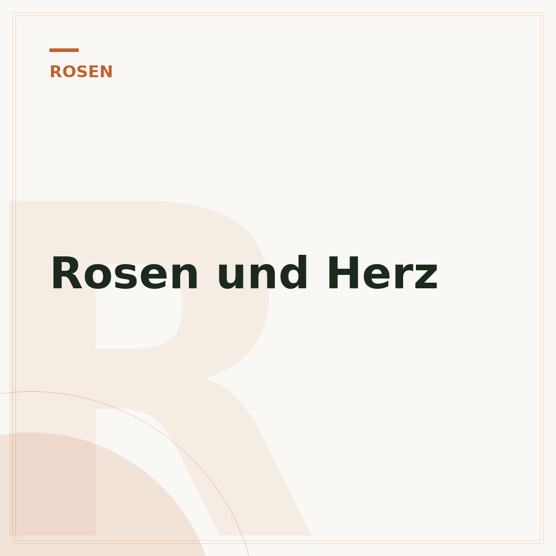 Rosen und Herz
