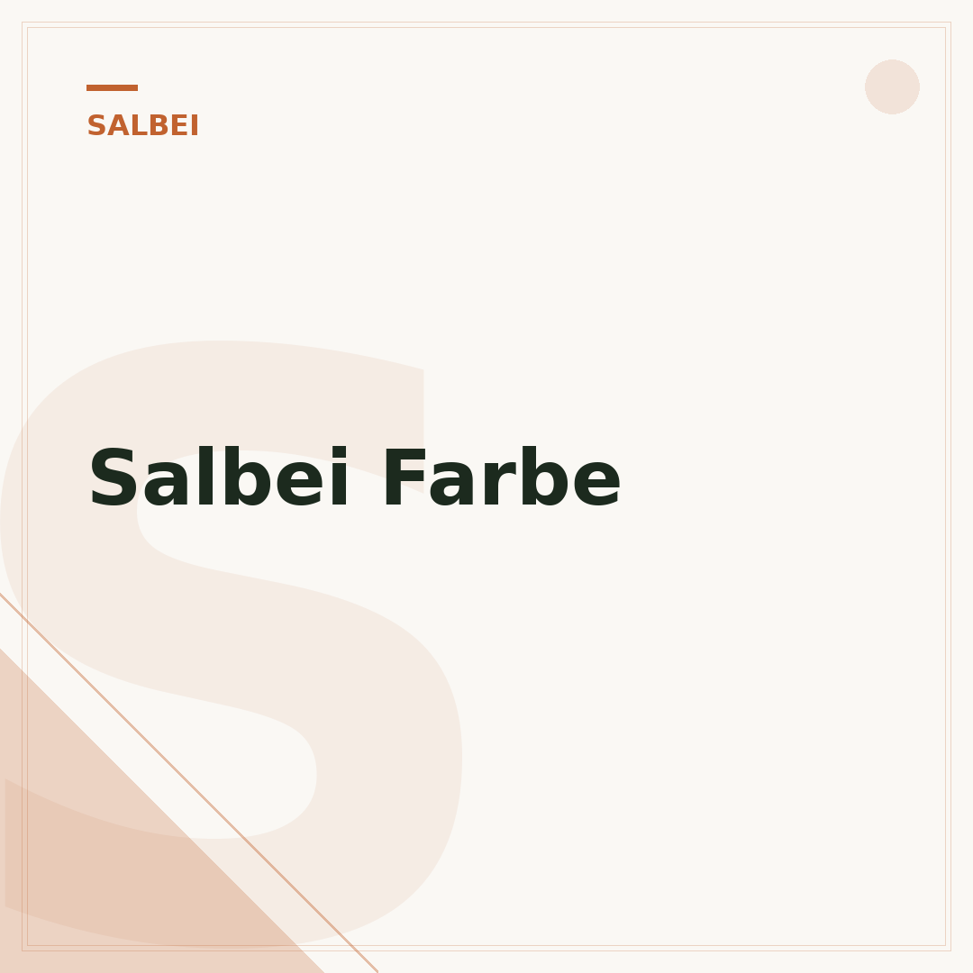 Salbei Farbe