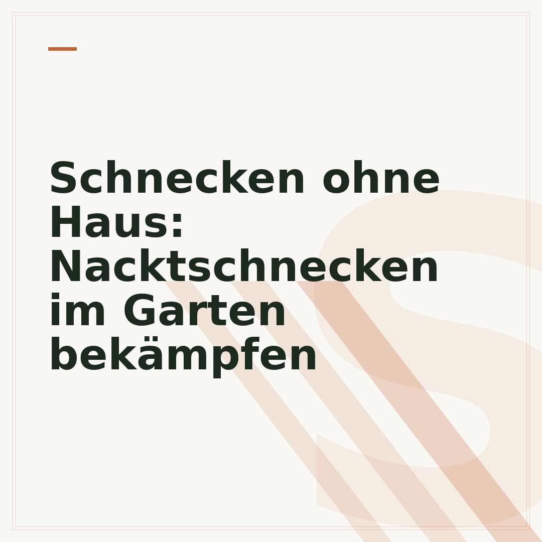 Schnecken ohne Haus: Nacktschnecken im Garten bekämpfen