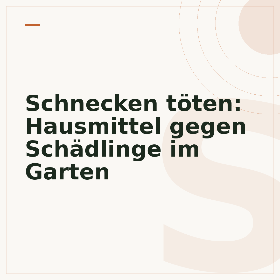 Schnecken töten: Hausmittel gegen Schädlinge im Garten