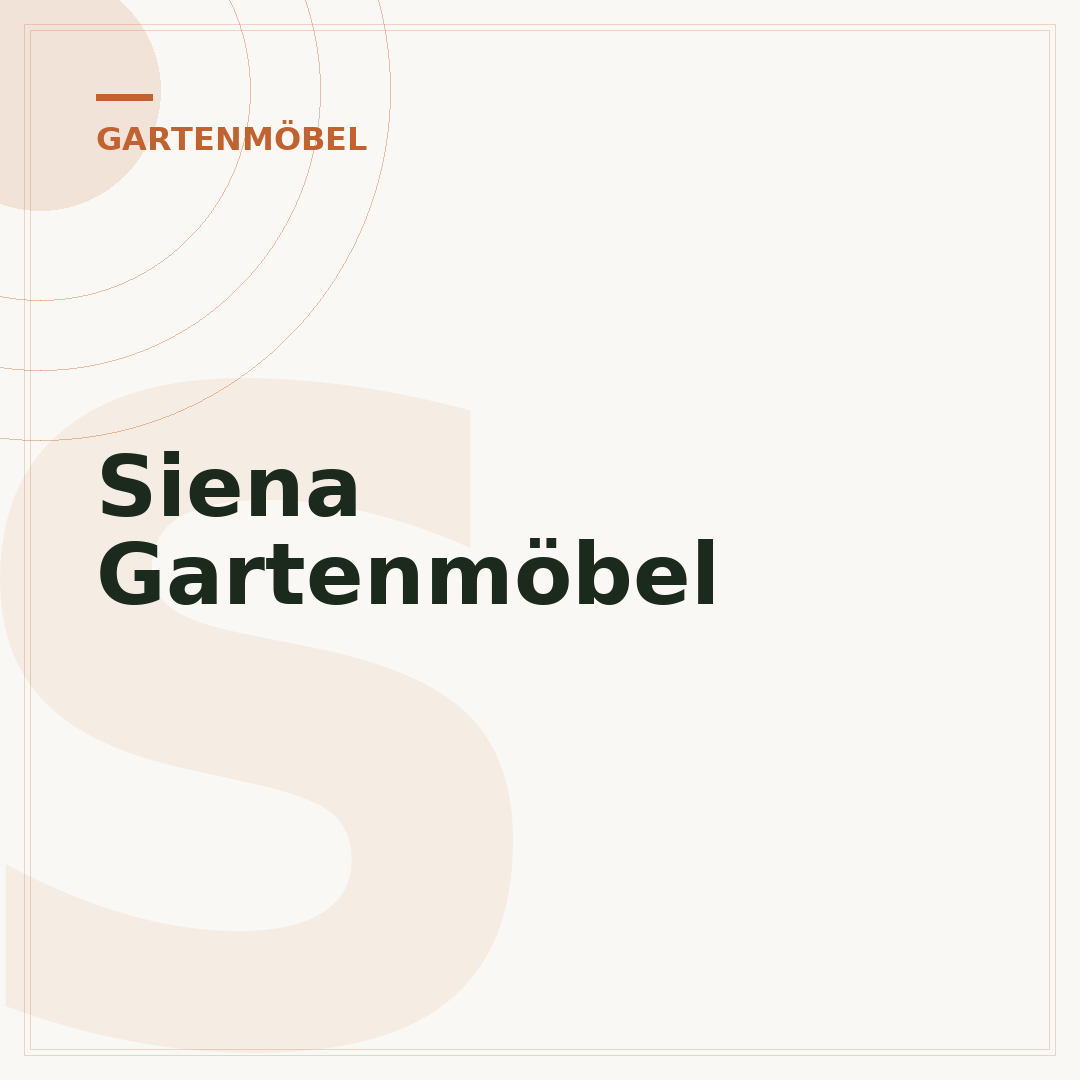 Siena Gartenmöbel