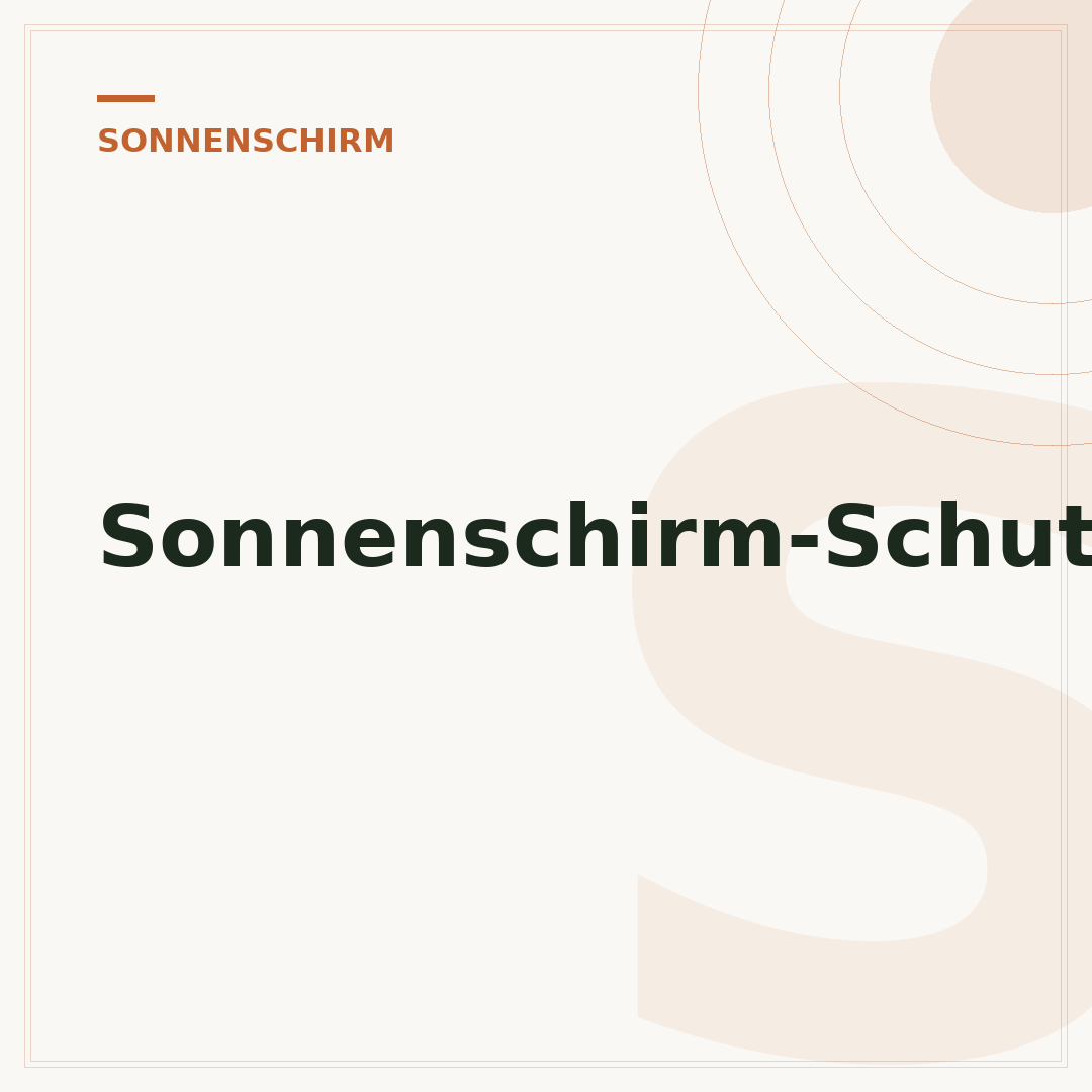 Sonnenschirm-Schutzhülle