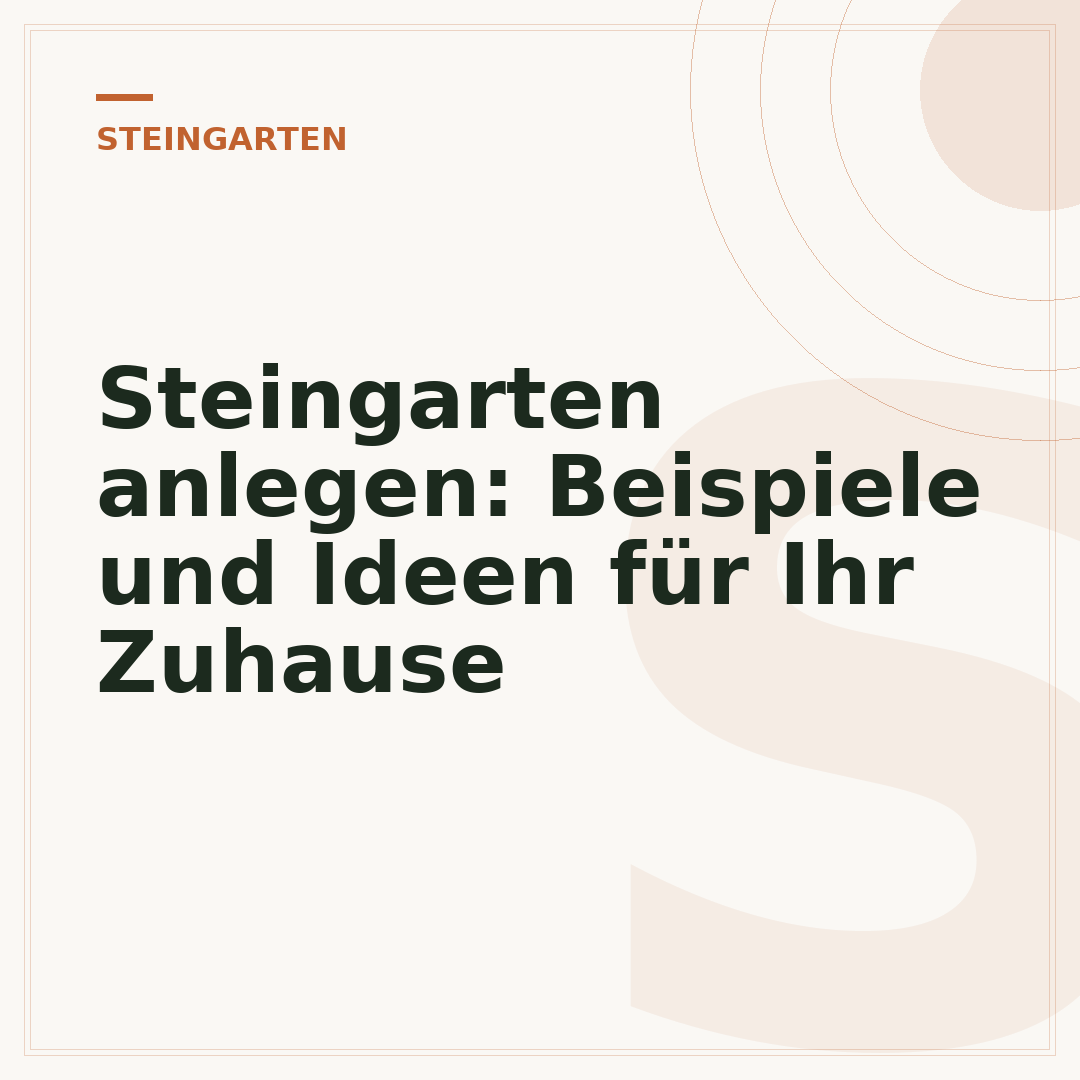 Steingarten anlegen: Beispiele und Ideen für Ihr Zuhause