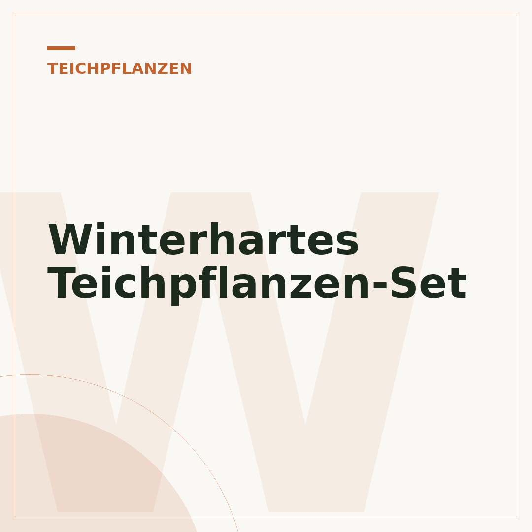 Winterhartes Teichpflanzen-Set