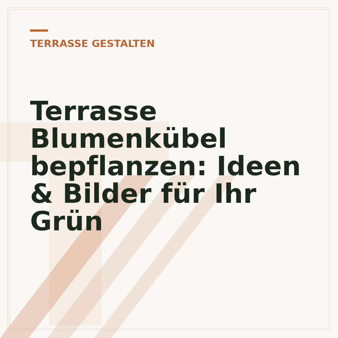 Terrasse Blumenkübel bepflanzen: Ideen & Bilder für Ihr Grün